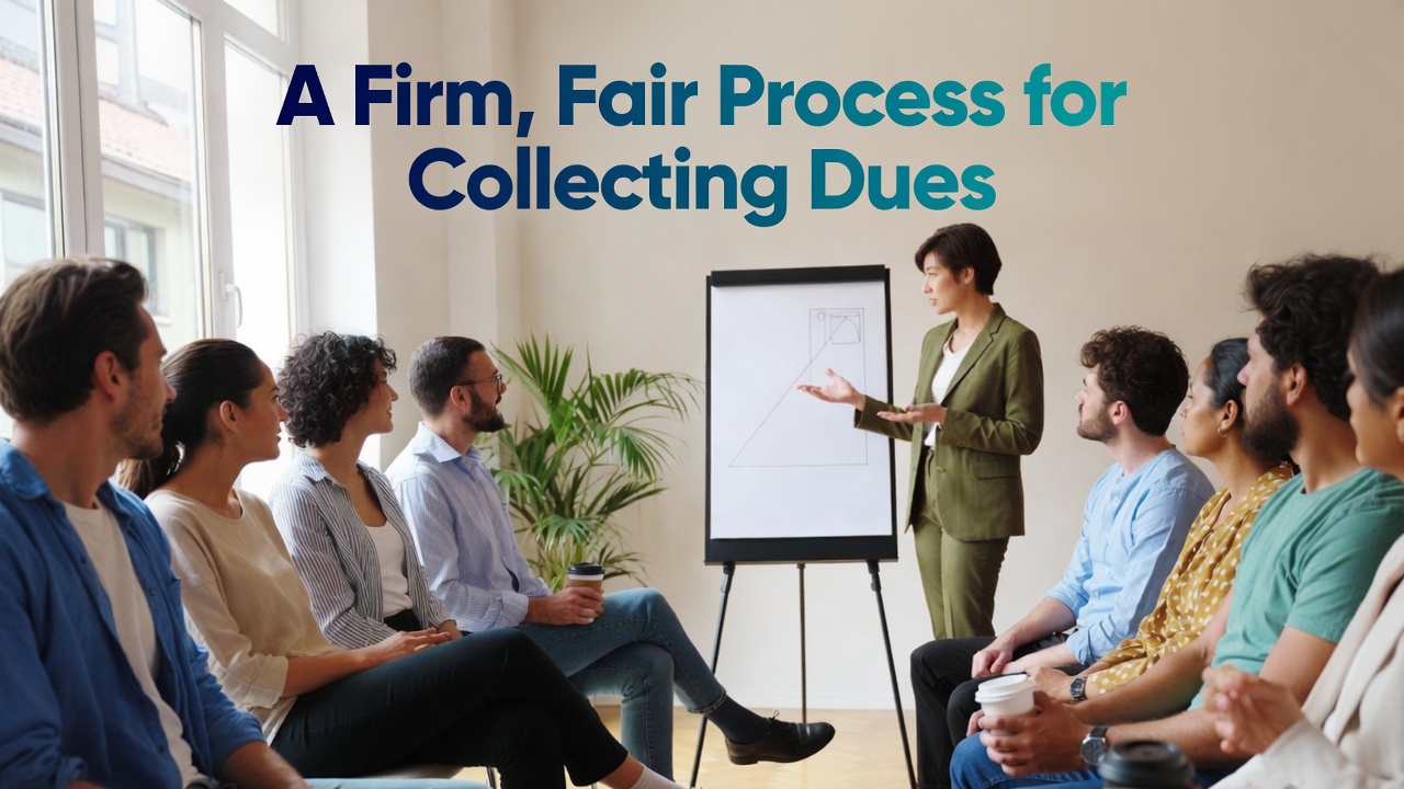 Late Dues: A Firm, Fair Process for Collecting From Neighbors
