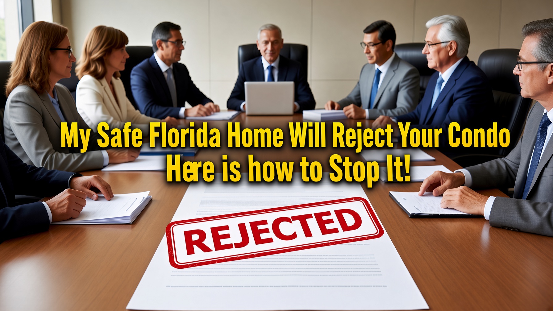 My Safe Florida Home Will Reject Your Condo. Here Is the fix