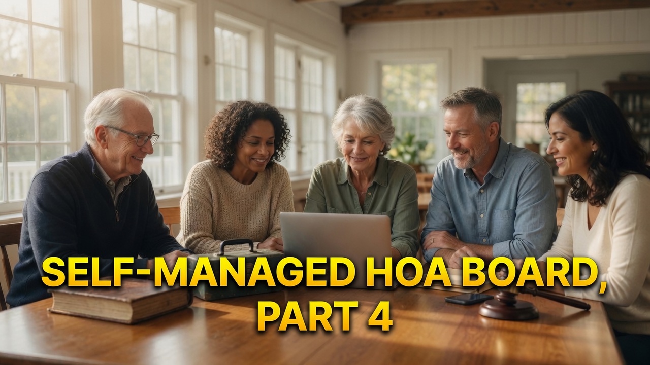 The Confident Self-Managed HOA Board, Part 4: Sharing the Load Without Burning Out