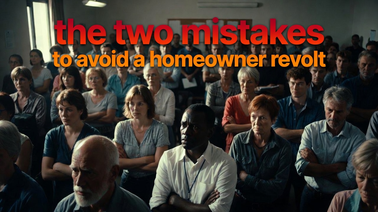 How to avoid a HOA revolt Angry Homeowners